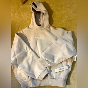 Silver cloud XS men’s over sized hoodie, super unique hood, very soft inside